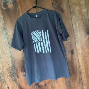 NEW men’s, dark gray americana T-shirt